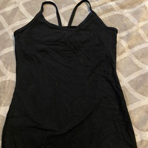 Black athletic top